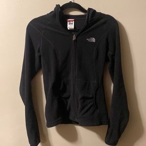 North face light fleece jacket XS